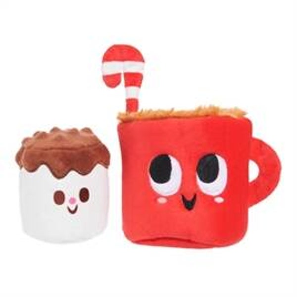 BARK XMAS MARSHAL & COCO PLUCHE 2 IN 1 11X11CM