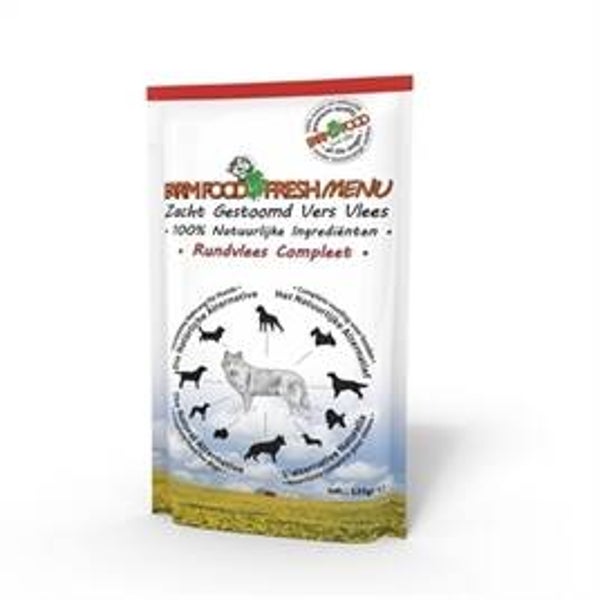 FARM FOOD FRESH MENU RUNDVLEES COMPLEET 125 GR