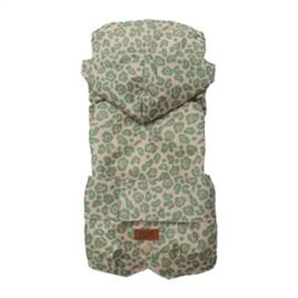 CROCI HONDENJAS REGENJAS NATURE PANTERPRINT BEIGE / GROEN 25 CM