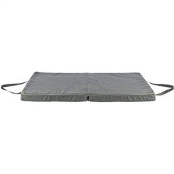 TRIXIE HONDENKUSSEN MATRAS SAMOA VITAL WATERAFSTOTEND OPVOUWBAAR DONKERGRIJS 100X70 CM