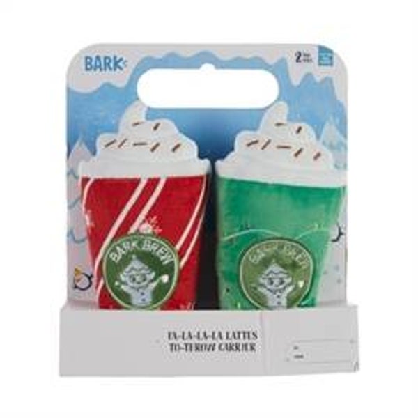 BARK XMAS FA-LA-LA-LA LATTES PLUCHE KERST LATTES 20X10 CM