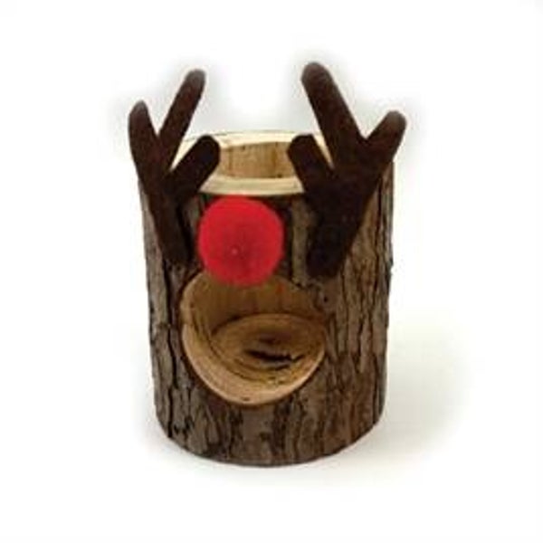 HAPPY PET FESTIVE HIDEAWAY HOUT 10X7X7 CM