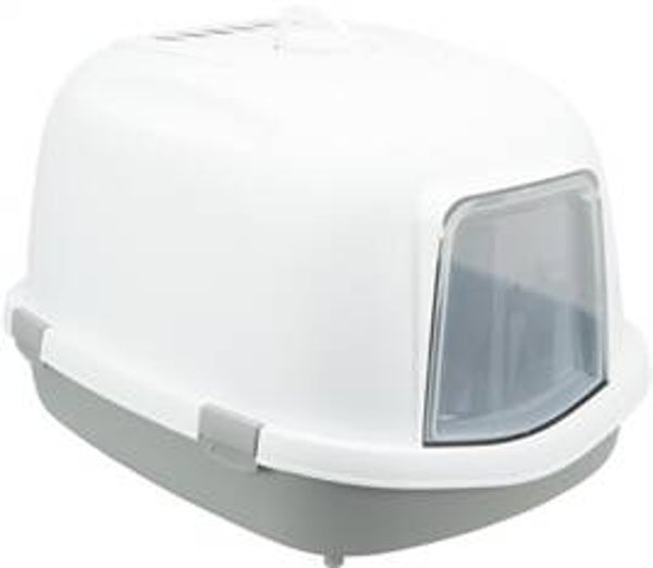 TRIXIE KATTENBAK PRIMO XXL TOP MET KAP GRIJS / WIT 71X56X47 CM