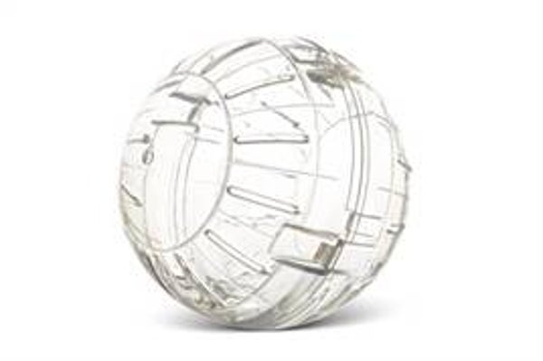 SAVIC HAMSTERBAL RUNNER TRANSPARANT ASSORTI 12X12X12 CM