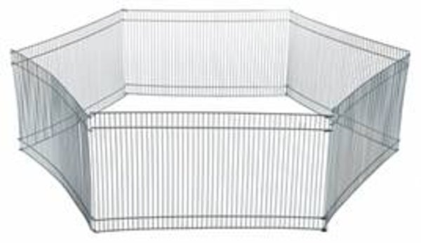 TRIXIE KNAAGDIERREN METAAL GEGALVANISEERD DIA 90 CM 48X25CM