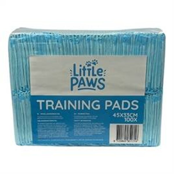 LITTLE PAWS TRAINING PADS 33X45 CM 100 ST