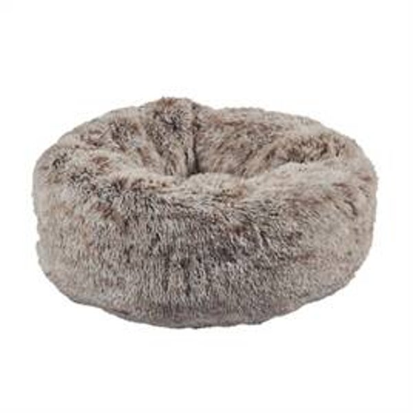 CROCI HONDENMAND DONUT BICOLOR BEIGE 100X100X25 CM