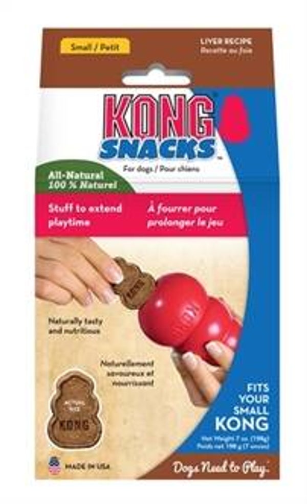 KONG SNACKS MET LEVERSMAAK SMALL 198 GR