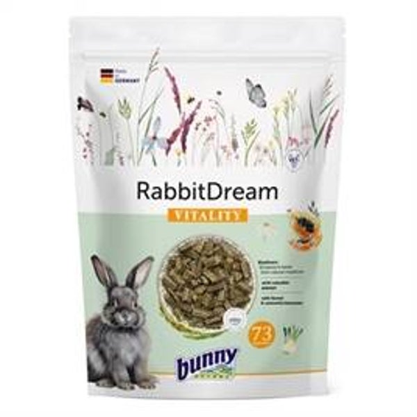 BUNNY NATURE KONIJNENDROOM VITALITY 1,5 KG