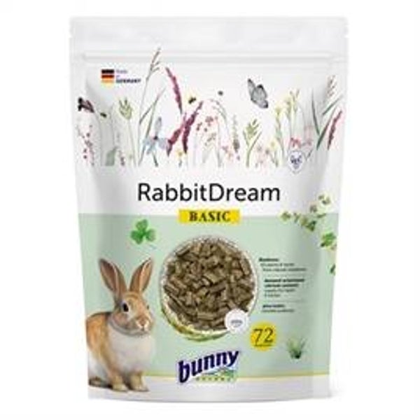 BUNNY NATURE KONIJNENDROOM BASIC 4 KG