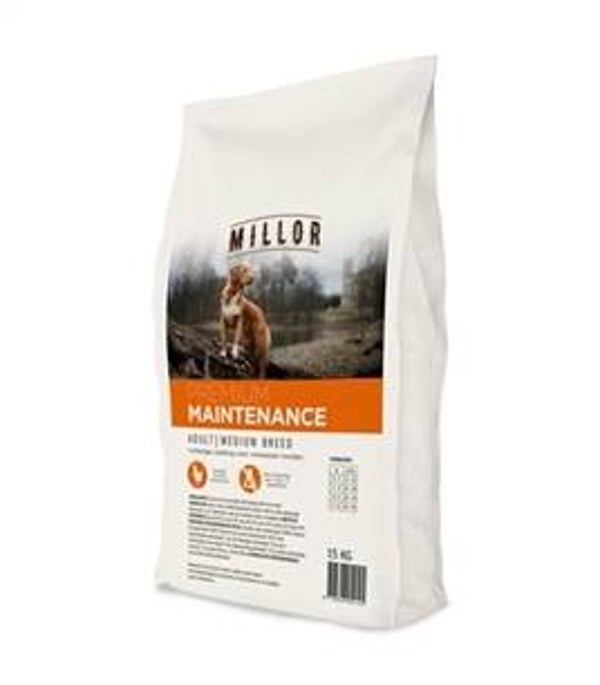 MILLOR EXTRUDED ADULT MAINTENANCE MEDIUM BREED 15 KG