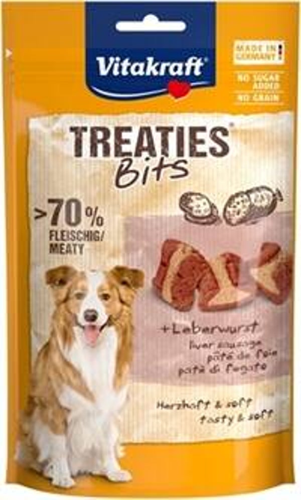 VITAKRAFT TREATIES BITS LEVERWORST 120 GR