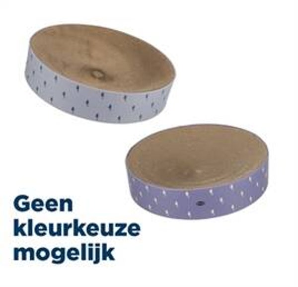 TRIXIE KRABMAND LILLY KARTON CATNIP LICHTGRIJS 45X45X10 CM