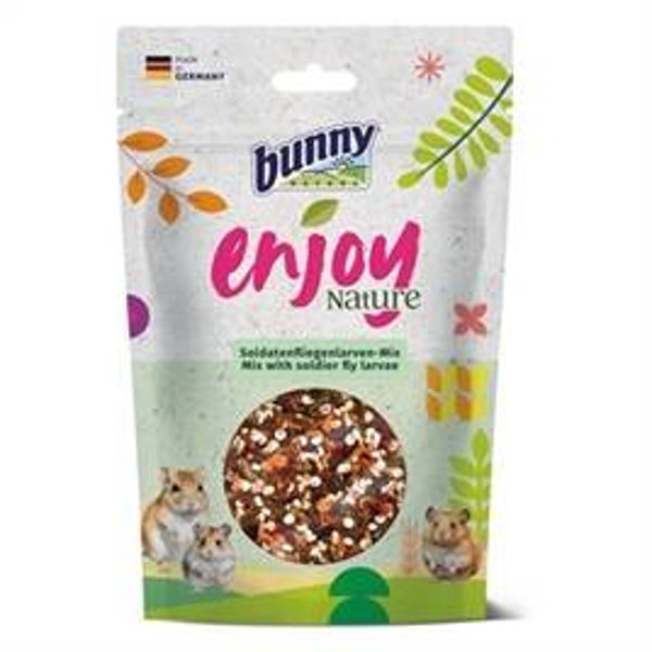 BUNNY NATURE ENJOYNATURE MIX MET SOLDAATVLIEGLARVEN 40 GR