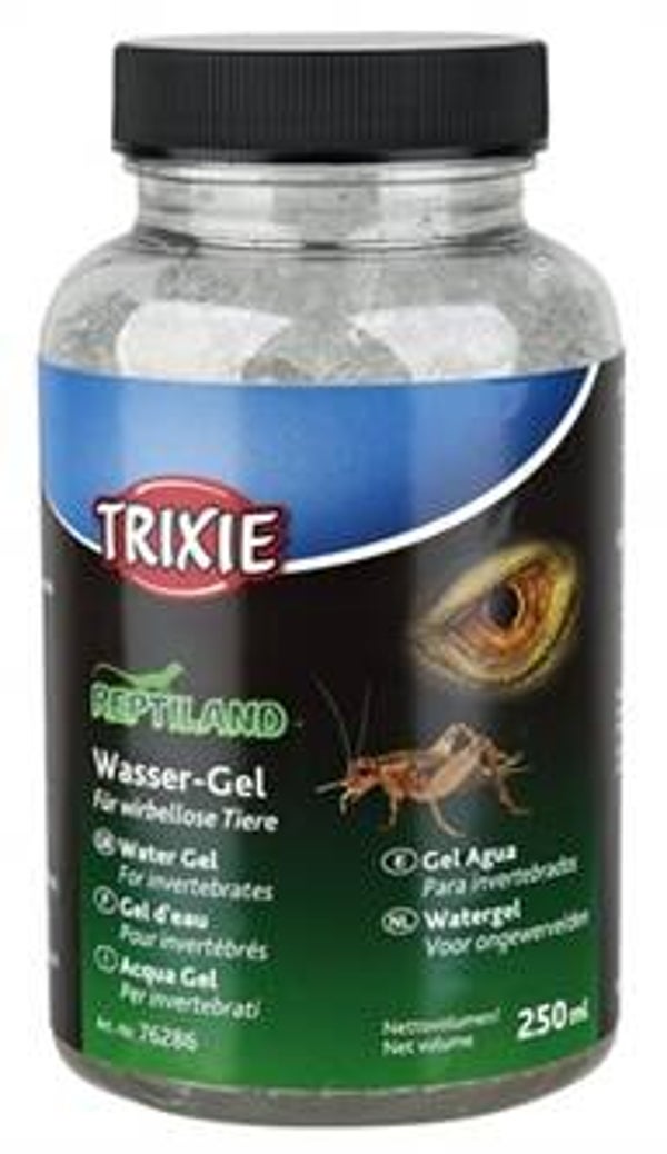 TRIXIE REPTILAND WATERGEL VOOR ONGEWERVELDEN 250 ML 4 ST