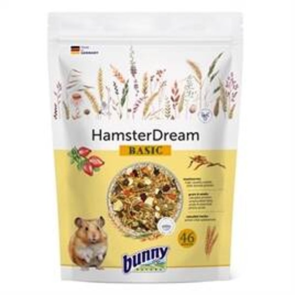 BUNNY NATURE HAMSTERDROOM BASIC 600 GR