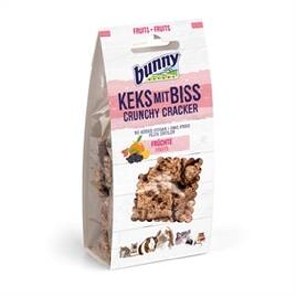 BUNNY NATURE CRUNCHY CRACKER FRUIT 50 GR