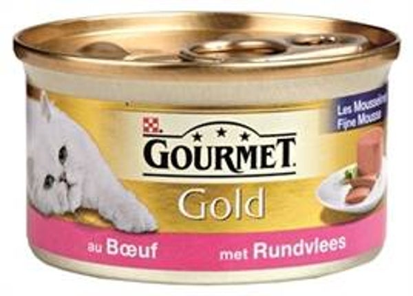 GOURMET GOLD FIJNE MOUSSE RUND 24X85 GR