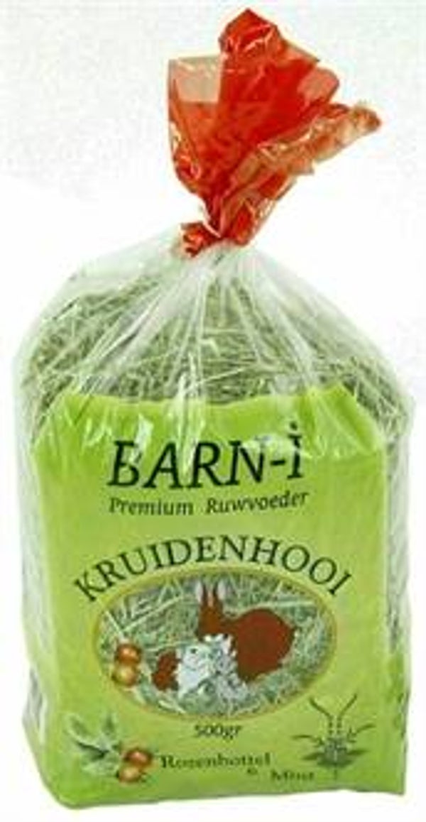 BARN-I KRUIDENHOOI ROZENBOTTEL / MINT 6X500 GR