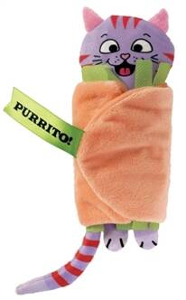 KONG PULL-A-PARTZ PURRITO 14X5 CM