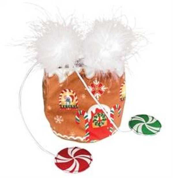 KONG HOLIDAY PUZZLEMENTS HIDEAWAY GINGERBREAD 10X10,5X11 CM