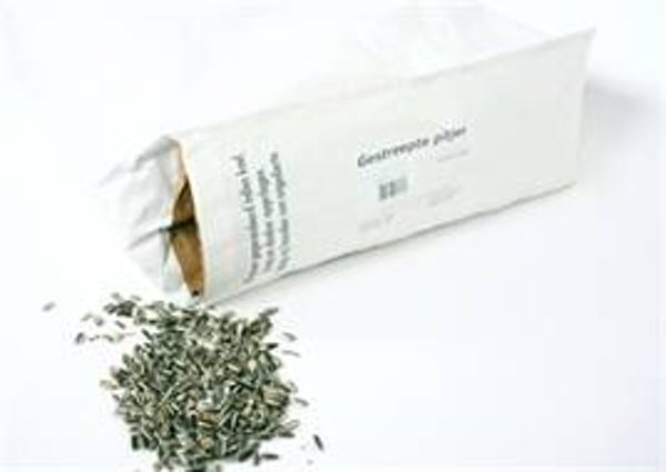 ZONNEBLOEMPITTEN GESTREEPT 12,5 KG