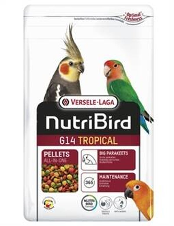 NUTRIBIRD TROPICAL G14 ONDERHOUDSVOEDER 1 KG