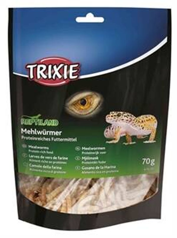 TRIXIE REPTILAND MEELWORMEN GEDROOGD 6X75 GR