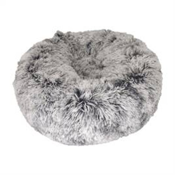 CROCI HONDENMAND DONUT BICOLOR ZWART 100X100X25 CM