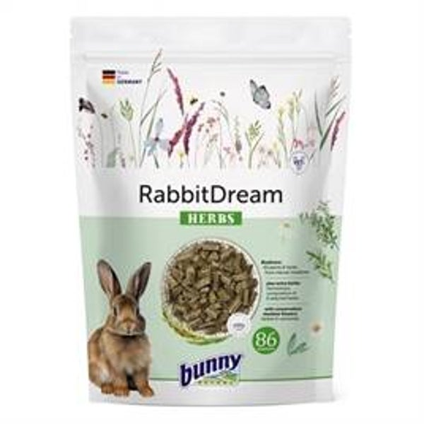 BUNNY NATURE KONIJNENDROOM HERBS 4 KG