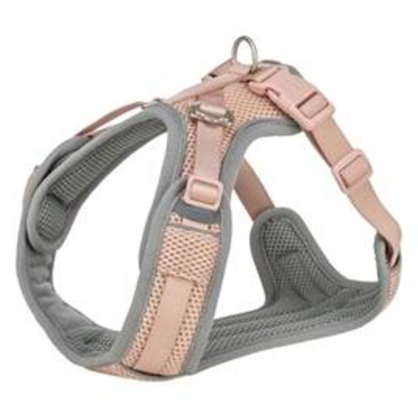 TRIXIE HONDENTUIG PREMIUM FLEXMESH BREDE BORST BLUSH ROZE M 58-80X2 CM