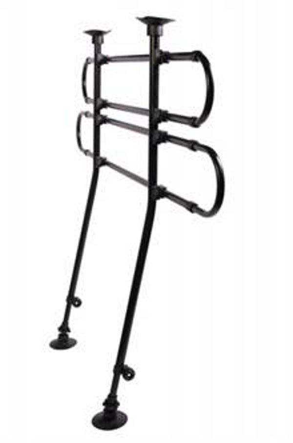 TRIXIE HONDENREK AUTO 2-DELIG ZWART 85-140X75-110 CM