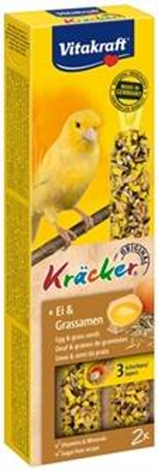 VITAKRAFT KANARIE KRACKER EI 2 IN 1