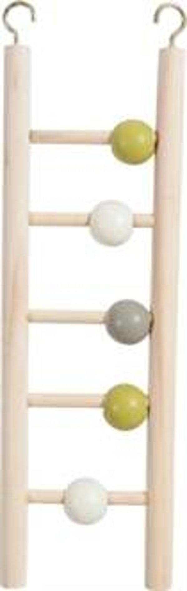 ZOLUX LADDER HOUT 5 TREDEN MET KRALEN 1X7X23,5 CM