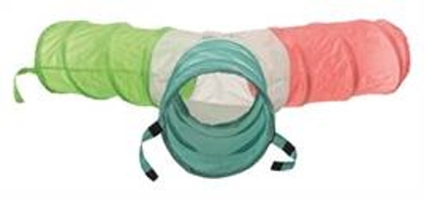 TRIXIE SPEELTUNNEL KONIJN 3-WEG ASSORTI 47X18 CM