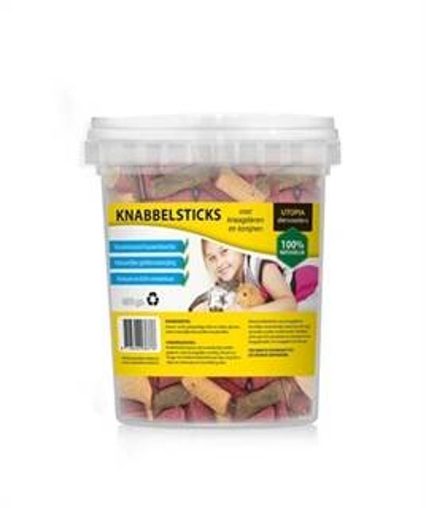 UTOPIA DIERTOTAAL KNABBELSTICKS 450 GR