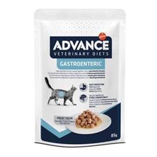 ADVANCE VETERINARY DIET CAT GASTROENTERIC SPIJSVERTERING 12X85 GR