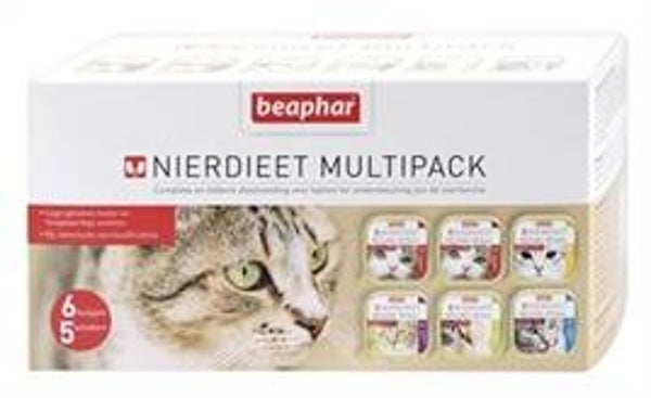 BEAPHAR NIERDIEET KAT MULTIPACK 6X100 GR