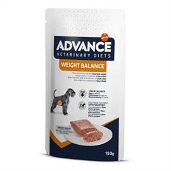 ADVANCE VETERINARY DIET DOG WEIGHT BALANCE 8X150 GR