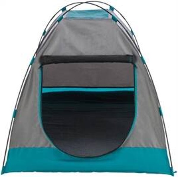 TRIXIE TENT VOOR HONDEN DONKERGRIJS / PETROL 110X80X75 CM