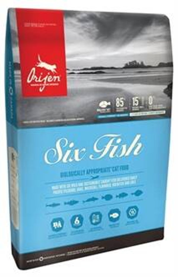 ORIJEN WHOLE PREY 6 FISH CAT 1,8 KG