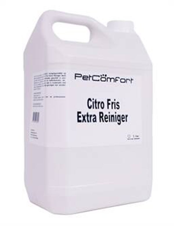 PETCOMFORT CITRO FRIS EXTRA REINIGINGSMIDDEL 5 LTR