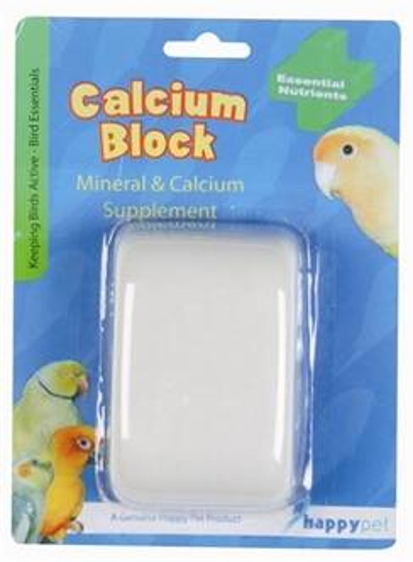 HAPPY PET CALCIUM BLOCK 9X6X3,5 CM