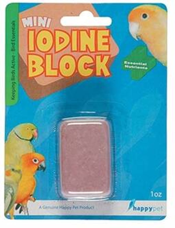 HAPPY PET MINI IODINE BLOCK 4X3X2 CM