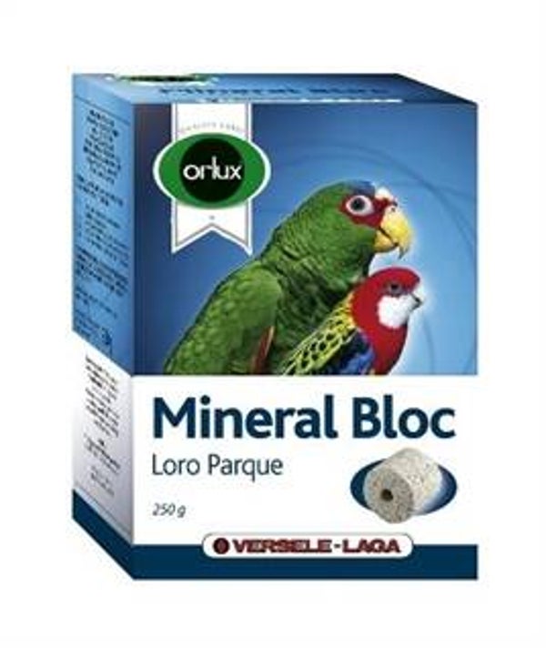 ORLUX MINERAAL BLOK GROTE PARKIET 400 GR