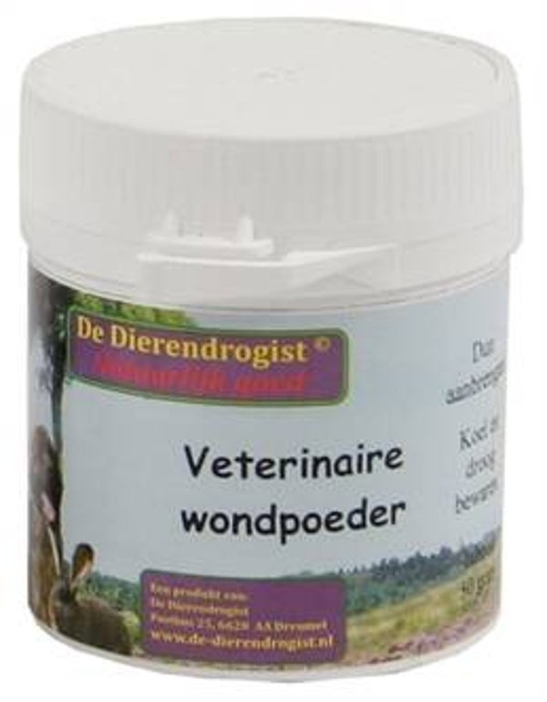 DIERENDROGIST VETERINAIRE WONDPOEDER HOND / KAT 50 GR