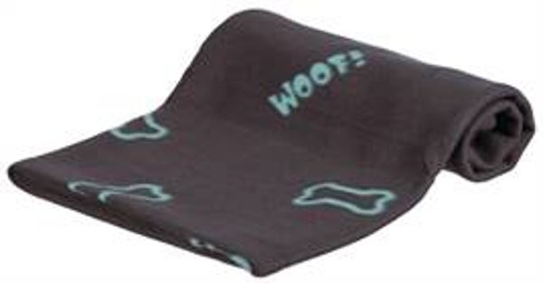 TRIXIE BEANY FLEECE HONDENDEKEN GRIJS  100X70CM