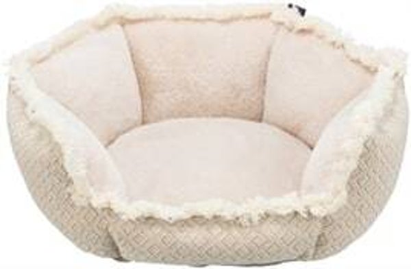 TRIXIE HONDENMAND BOHO HOEKIG BEIGE 50X50X18 CM