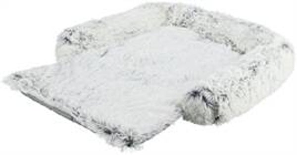 TRIXIE SOFA BED HARVEY MEUBELBESCHERMER HOEKIG WIT / ZWART 70X90X7 CM