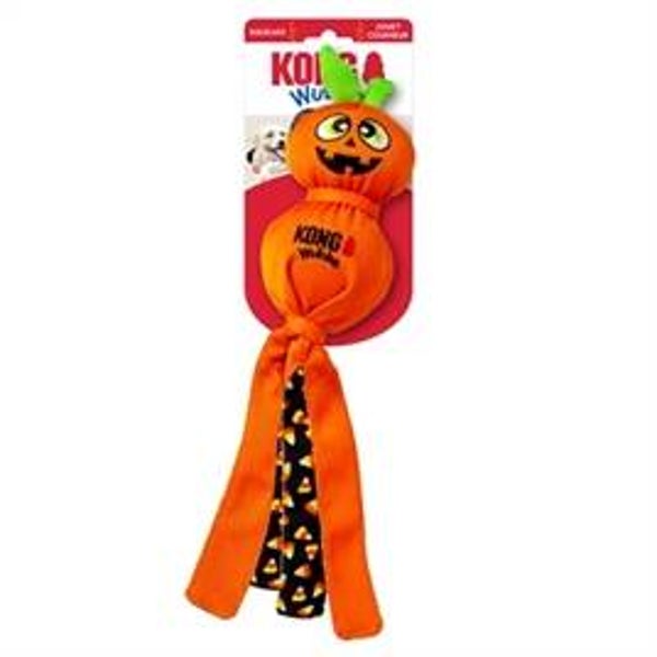 KONG HALLOWEEN WUBBA BALLISTIC POMPOEN 37X8,5X8,5 CM